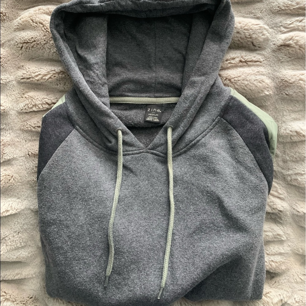 Olive and Gray Sweatshirt